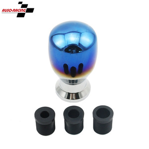 Poignée de levier de vitesse Aosu Auto Parts en alliage d'aluminium bleu pour modification générale et simulation de course - Product Image 5