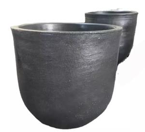<span class=keywords><strong>Creuset</strong></span> cylindrique en graphite en aluminium de <span class=keywords><strong>creuset</strong></span> de cuivre capacité 200kg-300kg argile de four à <span class=keywords><strong>induction</strong></span> de carbure de silicium - Product Image 2