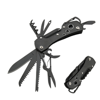 MT-1098 Mini outil de survie en plein air grimpeur Multi outil couteau Portable poche outils multifonctionnels
