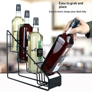 Estante Metálico Multifuncional para Exhibición de Jugos y Condimentos en Cafeterías, Organizador de Bebidas - Product Image 2