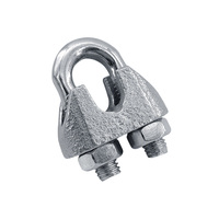 Bytes Type B Carbon Steel Wire Rope Clip Fastener Hardware Zinc Plated Packed in Carton