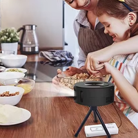 Mini-projecteur LED portable YT200 2026 du fabricant pour usage domestique avec télécommande, système iOS/Android, écran LCD et mise en miroir sans fil