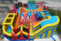 Château gonflable géant pour enfants adultes équipement de terrain de jeu intérieur extérieur pour enfants parc à thème gonflable