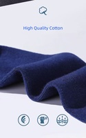 Chaussettes habillées en coton et élasthanne de haute qualité, chaussettes mi-hautes pour hommes, respirantes, unies, gris, noir, blanc, automne, personnalisées