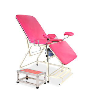 Sillón <span class=keywords><strong>de</strong></span> Examen Ginecológico Plegable al por Mayor <span class=keywords><strong>de</strong></span> Fábrica con Estribos para Mujeres Embarazadas y Uso Clínico - Product Image 2