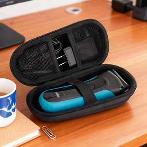 Estuche de Viaje Portátil Personalizado, Resistente al Agua, de EVA, para Recortadora y <span class=keywords><strong>Afeitadora</strong></span> <span class=keywords><strong>Norelco</strong></span> OneBlade QP2515 QP2620 QP2630 QP6530 - Product Image 6