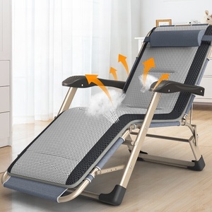 Hiện đại thoải mái không trọng lực gấp Ghế phòng chờ ngoài trời di động cắm trại kim loại ngồi có thể ngả cho công viên - Product Image 2