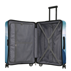 2025 인기있는 디자인 블루 상어 방수 여행 가방 PC + ABS 트롤리 수하물 - Product Image 6