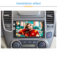 Lecteur MP5 pour voiture, écran tactile, lien miroir tableau de bord, GPS, FM, BT avec Android Auto, CarPlay, stéréo HD, caméra de recul, garantie 1 an