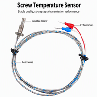 Sonde de température M6 à vis métrique K/E/PT100, capteur de température en acier inoxydable à insertion filetée, fil de détection de température métallique