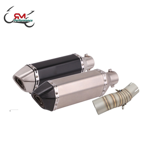 Sistema de Escape para Motocicleta <span class=keywords><strong>CFMOTO</strong></span> 450SR <span class=keywords><strong>450</strong></span> <span class=keywords><strong>SR</strong></span> 2022 2023, Escape Moto con Silenciador DB Extraíble, Tubo de Enlace Medio de 51 mm - Product Image 1