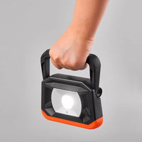 Lampe de travail LED compacte 10W pour dessous de capot avec batterie intégrée, petite taille, lampe de réparation automobile à intensité variable, lampe d'inspection de voiture