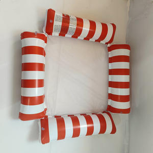 Tumbona <span class=keywords><strong>de</strong></span> <span class=keywords><strong>piscina</strong></span> inflable multicolor Hamaca <span class=keywords><strong>DE</strong></span> AGUA <span class=keywords><strong>DE</strong></span> Pvc a rayas <span class=keywords><strong>de</strong></span> 3 tubos para adultos - Product Image 4