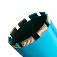 Foret diamanté à segment de grille de coupe stable Tengrui avec surface optimisée pour le perçage humide du béton, garantie 1 an