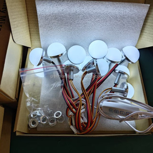 Lot <span class=keywords><strong>de</strong></span> 12 ampoules LED pour miroir <span class=keywords><strong>de</strong></span> maquillage, blanc chaud, blanc réglable, tricolore, 34 mm, demi-miroir, <span class=keywords><strong>ampoule</strong></span> USB, éclairage frontal <span class=keywords><strong>de</strong></span> miroir à intensité variable - Product Image 4