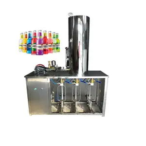 Máquina De Carbonação De Soda De Refrigerante De Bebida De Cerveja Comercial Máquina De Enchimento Automática De Bebida Carbonatada