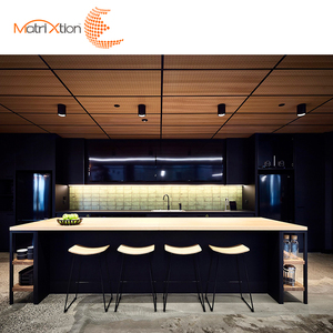 Matrixtion Trang Trí Trần Bằng Kim Loại Trần Hình Chữ Nhật Trang Sức Chống Nước Cho Tòa Nhà Văn Phòng Hiện Đại - Product Image 2