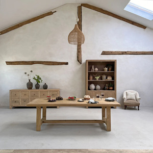 Premium Wooden <b>Dining</b> <b>Table</b> Elegant <b>Dining</b> Furniture Minimalist Style <b>Table</b> for Home Apartment Hotel Restaurant and Hospitality - Product Image 3
