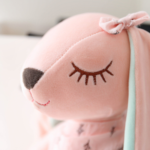 Lindos Conejitos de Peluche de Pascua con Orejas Largas, Conejitos de Pareja con Vestido Floral, Juguetes de Peluche, Muñecos Relajantes para Niños, Personalizados - Product Image 5