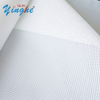 Yinghe Offre Spéciale extérieur 440g 1.6*50m grand Format blanc ou noir PVC Flex bannière bâches