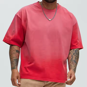 <span class=keywords><strong>T</strong></span>-<span class=keywords><strong>shirt</strong></span> pour hommes personnalisé de haute qualité sweat-<span class=keywords><strong>shirt</strong></span> lourd surdimensionné col rond imprimé <span class=keywords><strong>t</strong></span>-<span class=keywords><strong>shirt</strong></span> de mode délavé en tricot de <span class=keywords><strong>grande</strong></span> <span class=keywords><strong>taille</strong></span> - Product Image 2