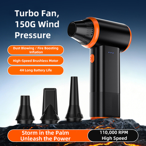 Super Power Cordless Mini Blower Electric Air <b>Duster</b> Electric Small Blower Jet electric air <b>duster</b> for <b>Car</b> Office Outdoor - Product Image 4