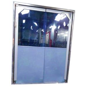 <span class=keywords><strong>Porte</strong></span> <span class=keywords><strong>de</strong></span> circulation à <span class=keywords><strong>double</strong></span> <span class=keywords><strong>battant</strong></span> en <span class=keywords><strong>PVC</strong></span> transparent moderne, à ouverture manuelle, avec surface finie pour les marchés - Product Image 3