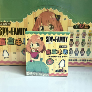 Auténtico Eaki SPY & FAMILY - Set Completo de 12 Relojes de Pulsera de Cuarzo de <span class=keywords><strong>Anime</strong></span> en Caja Sorpresa, Accesorio Coleccionable, Regalo para Estudiantes - Product Image 2