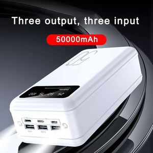 Bancos de Energía de 50000 mAh y Estaciones de Carga, Electrónica de Consumo, Cargador Portátil de Carga Rápida para Exteriores, Powerbank de 50000 mAh - Product Image 5