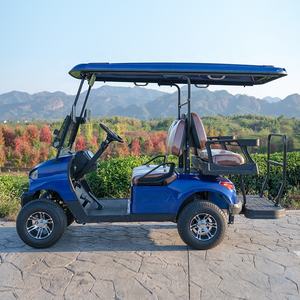 Voiturette de golf de patrouille électrique haute performance 4 places personnalisée Navette touristique - Product Image 2