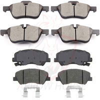 TAH Plaquettes de frein avant arrière de voiture pour CHERY JETOUR X70 JETOUR X90 PLUS DASHENG 2023 TIGGO 2 5 7 8 PRO