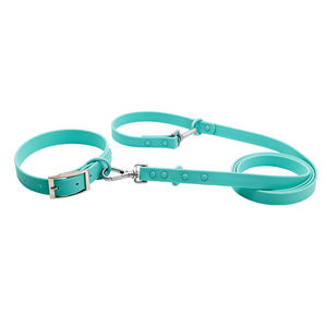 Wasserdichtes taktisches Hunde halsband und Leinen-Set Hunde halsband und Leinen-Set Luxus Täglicher Gebrauch Multifunktion aler Vinyl-oder Gummi hund - Product Image 1
