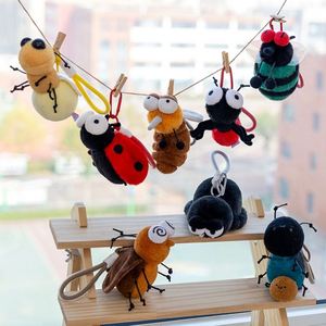 Juguete de Peluche de Insecto Mini, Seguro y No Tóxico, Relleno de Algodón PP, Mosquito, Luciérnaga, Llavero, Muñeco de Peluche de Algodón - Product Image 5