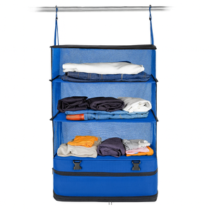 Sac de rangement de voyage multifonctionnel à trois couches, sac de finition pour <span class=keywords><strong>valise</strong></span>, voyage d'affaires, garde-robe simple - Product Image 3