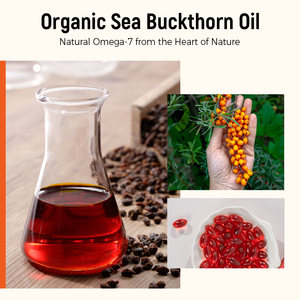 Gélules d'huile d'argousier de l'Himalaya Laicuherb, complément alimentaire végétalien pour l'éclat naturel de la peau et la santé digestive des adultes - Product Image 3