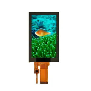 תצוגת LCD tft 5 אינץ' תצוגת מגע ממשק 480*854 RGB מסך מגע קיבולי