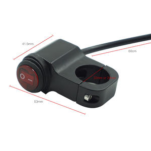 Système d'éclairage LED étanche 12V pour moto et VTT : phare, antibrouillard et projecteur à commande au guidon - Product Image 2