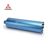 Foret à noyau de diamant à motif de réseau soudé au laser 120-350MM pour béton armé