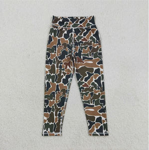 Leggings de yoga et de sport pour bébés filles, motif camouflage sudiste - Product Image 2
