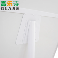 Tableau blanc magnétique mobile 24x36, directement de l'usine, avec roulettes pivotantes à 360° en PU |   Tableau effaçable à sec robuste en plastique et métal