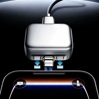 Produit le plus vendu : Séparateur de charge universel automatique IA 140W, taille mini, séparateur de charge complète, arrêt automatique X01