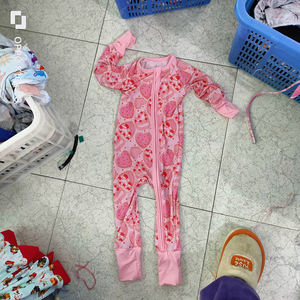 ชุดนอนเด็กแบบซิปสองทาง ผ้าไผ่ ขายส่งจากผู้ผลิตเสื้อผ้าตามสั่ง MOQ ต่ำ - Product Image 3