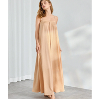 Chemise de nuit pour femmes robe d'été sans manches avec fines bretelles robes de nuit pour femme robes de maternité
