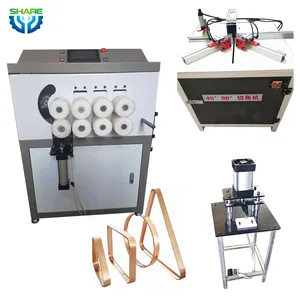 Automatic Aluminum Mirror Profile Rounding Bending Cnc Aluminum Angle Cutting Locking Machine