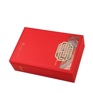 Luxury Gold-Stamped <b>Empty</b> <b>Gift</b> <b>Box</b> for Dried Tangerine Peel, Ginseng & Dendrobium Combo | Trendy Chinese Style Packaging - Product Image 5