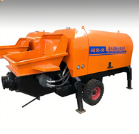 Pompe à béton diesel 30-40M3H avec portée verticale de 120 m pour petits projets de construction