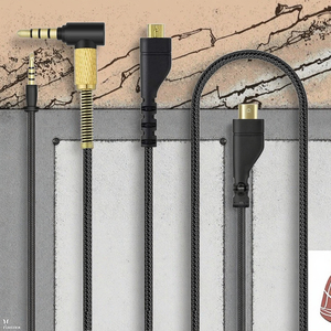 สายสัญญาณเสียงแบบ Neutral AC1 1.2 เมตร ชุบทอง ขนาด 3.5 มม. แบบ Male-Male พร้อมปลอกหุ้ม PVC และการป้องกันแบบผสมผสานสำหรับหูฟัง - Product Image 4