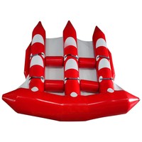Tube de remorquage gonflable personnalisé en gros Flyfish remorquable sports nautiques bateau banane gonflable jeu d'eau