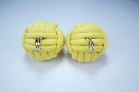 Ensemble de Poi de feu Extra Large Monkey Fist, Brûleurs en Kevlar avec Corde en Aramide et Chaîne Torsadée pour la Danse et la Performance