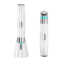 Handheld beauty huidverzorgingsapparaat met vibratie en warmte voor dagelijkse gezichts- en oogverzorging thuis
